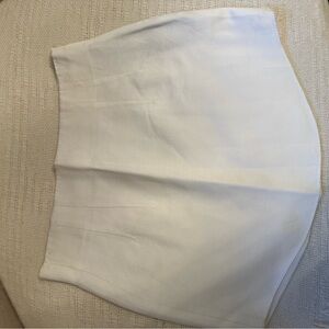 Zara White Mini Skirt XS